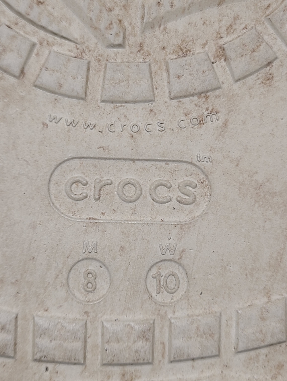 Crocs Classic Crush chunky platform rainboots size 10 - Picture 10 of 10